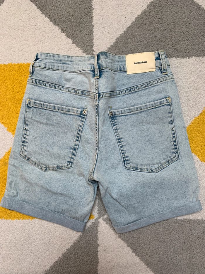 Short en jeans skinny Bershka Taille S - photo numéro 2