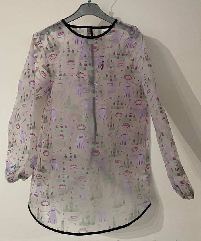 Lots 2 Tablier de Peinture avec Nappe à Motifs fille 7/10 ans - photo numéro 5