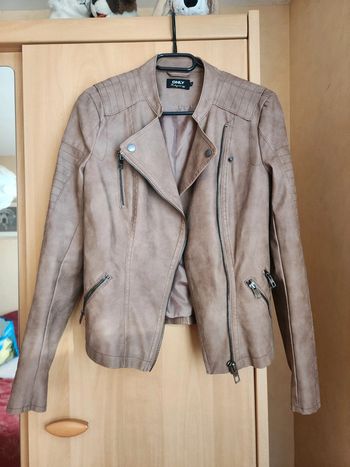 Perfecto marron simili cuir T.34/XS