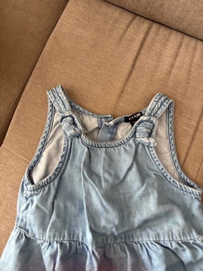Combi short en jean - photo numéro 2