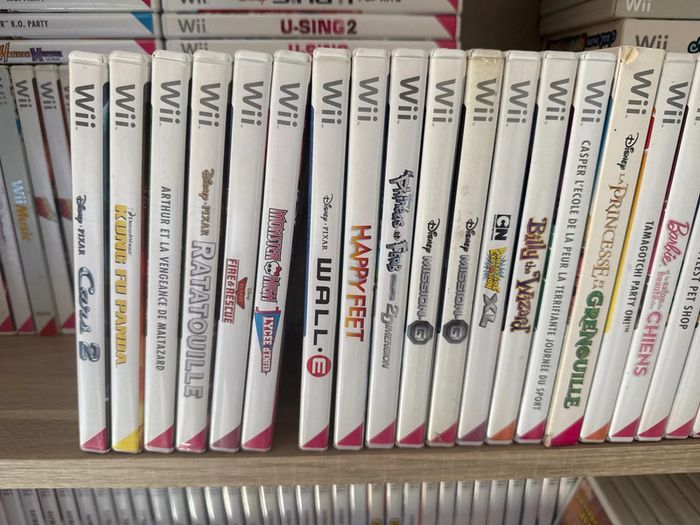 5€ l’unité jeu Wii