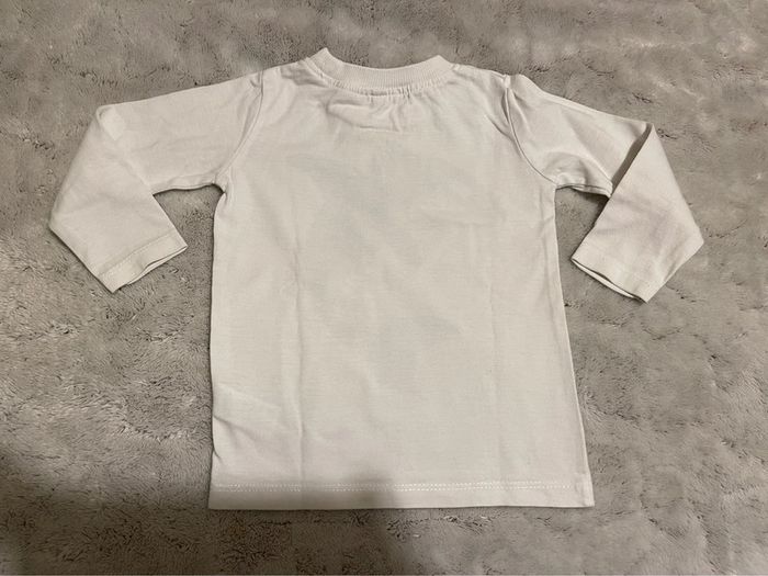 Lot 2 t-shirt manches longues - Carrefour - 9 mois - photo numéro 3