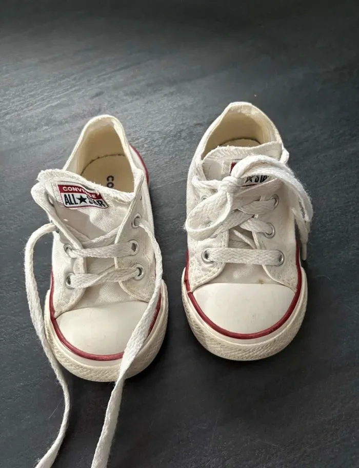 Converse blanche taille 22