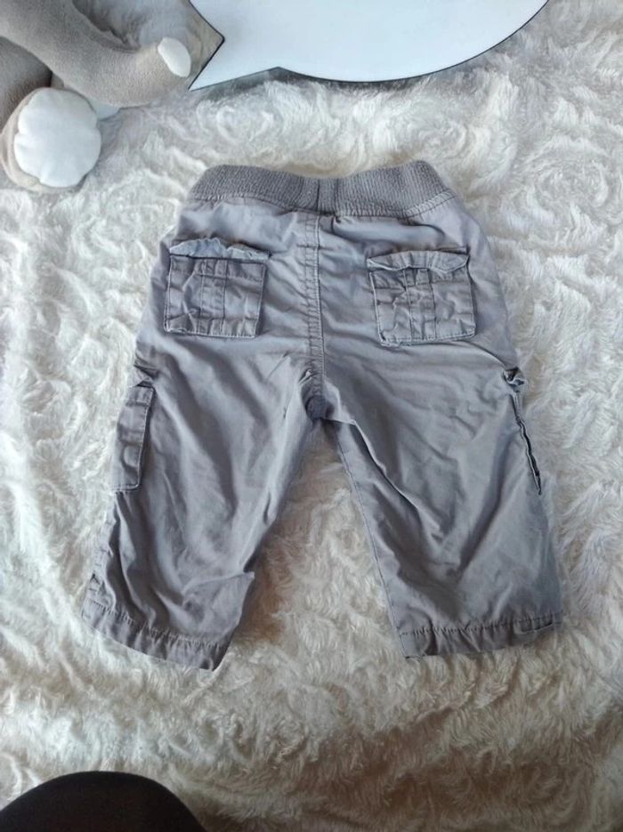 Pantalon doublé Garçon 9 mois Tissaia 100% coton - photo numéro 9
