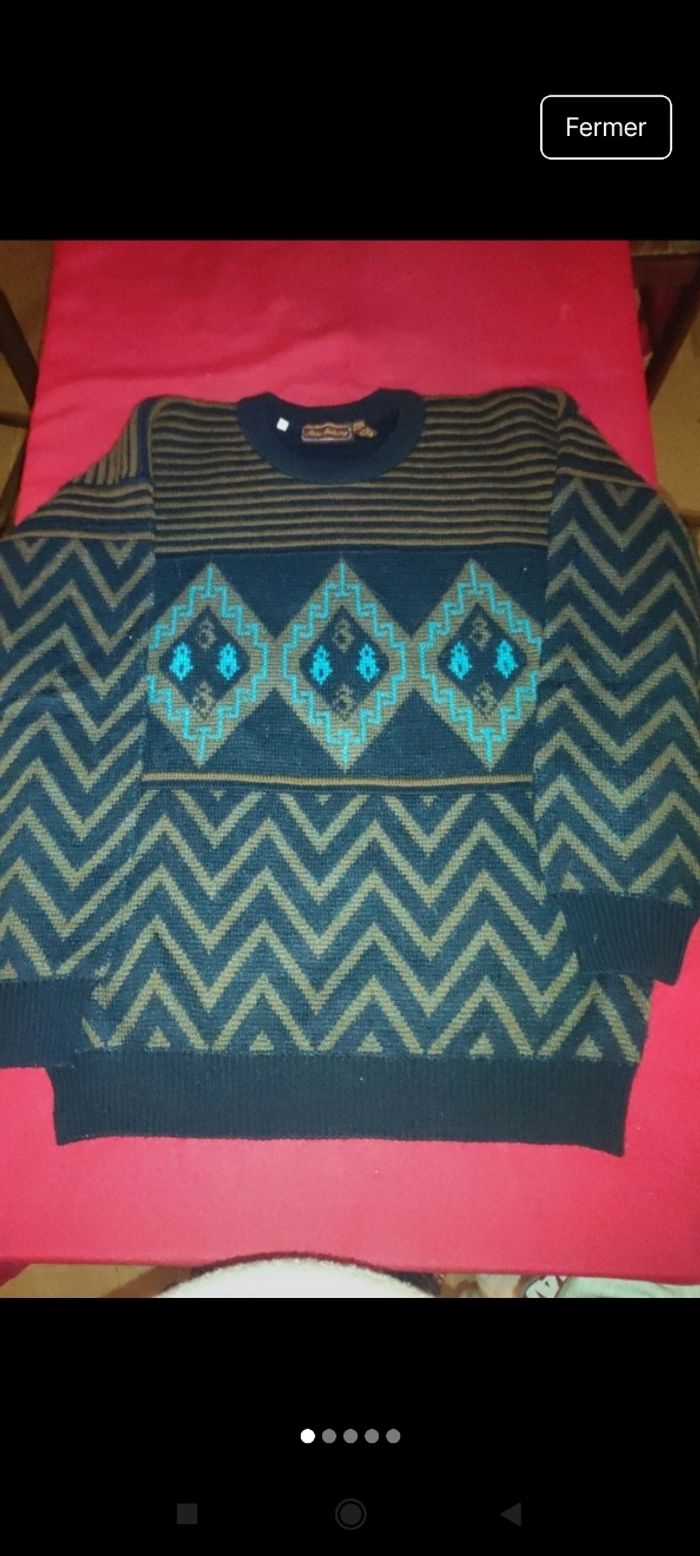 Très beau pull homme h3