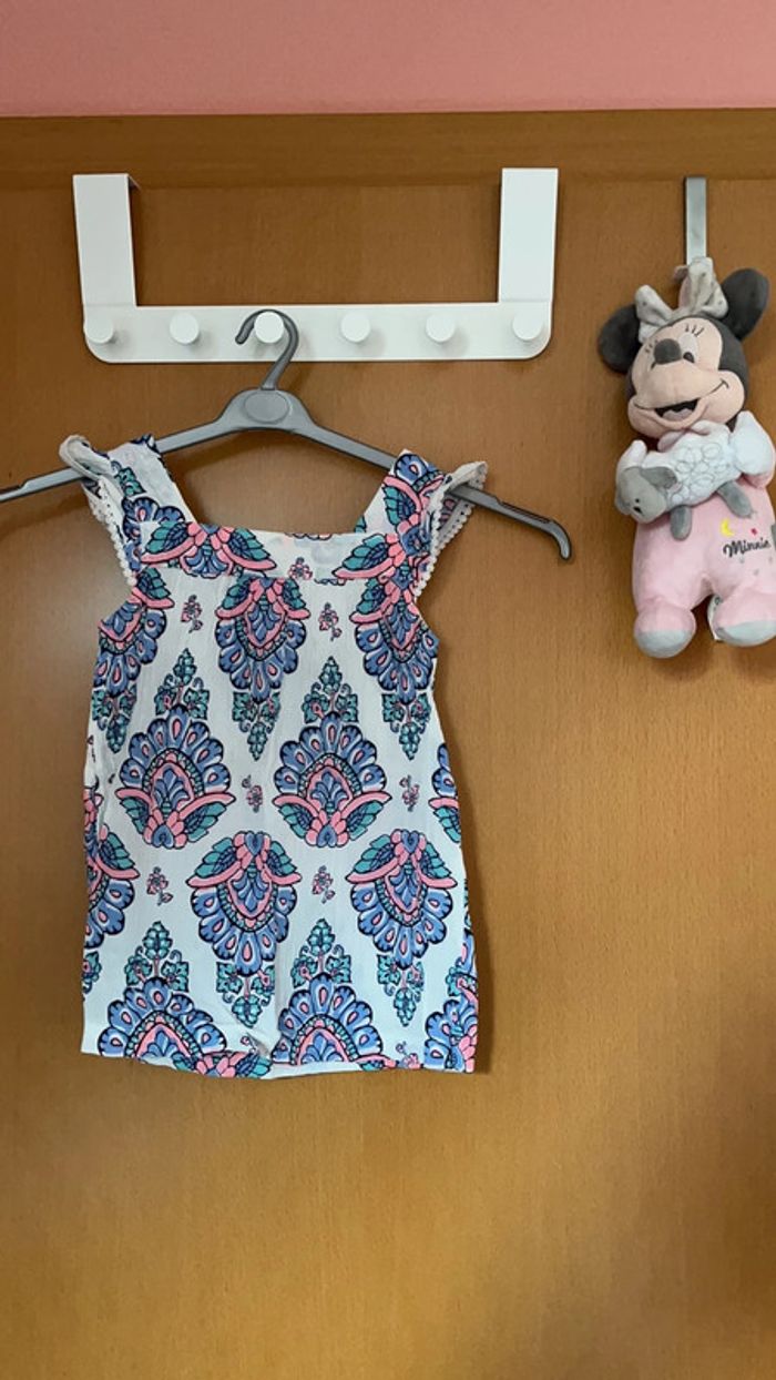 Robe / tunique à motifs taille 18 mois / 2 ans