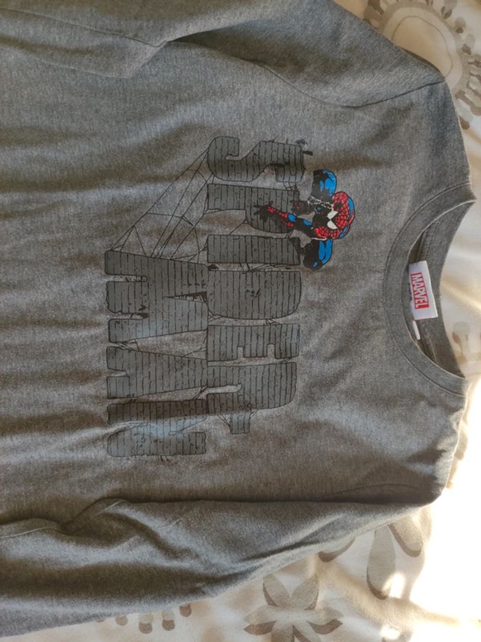 Haut à manches longues 8 ans Spiderman - photo numéro 2