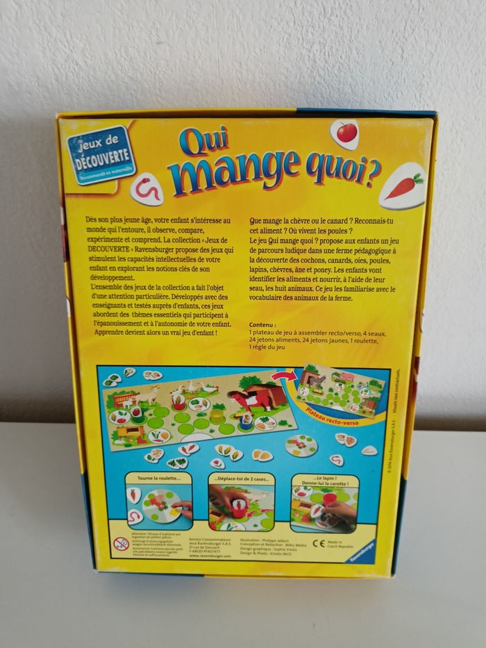 Qui mange quoi ravensburger complet sans notice - photo numéro 2