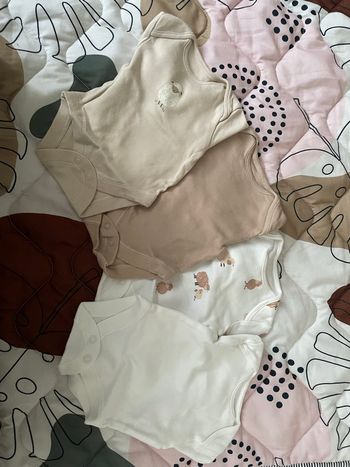 Lot de 4 bodys manches longues