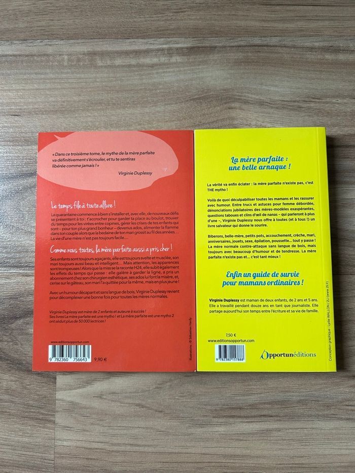 Lot de 2 livres de Virginie Duplessy Maternité - photo numéro 3