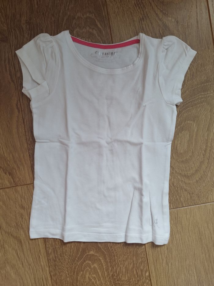 T-shirt manches courtes blanc Orchestra -4 ans