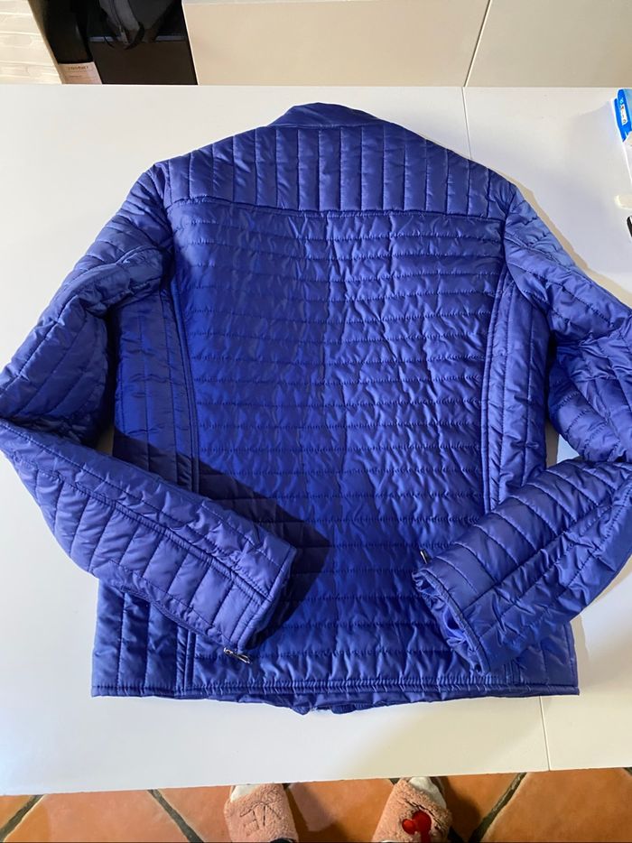 Doudoune bleu  homme zelys taille s - photo numéro 4