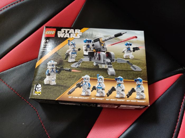 Lego Star Wars 501th Clone Troopers Battle Pack - jamais ouvert- parfait état - Vrai Lego