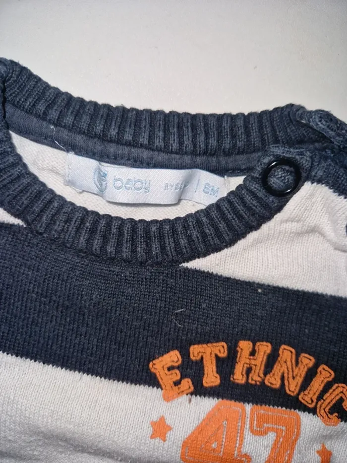 Pull marinière 6 mois - photo numéro 2
