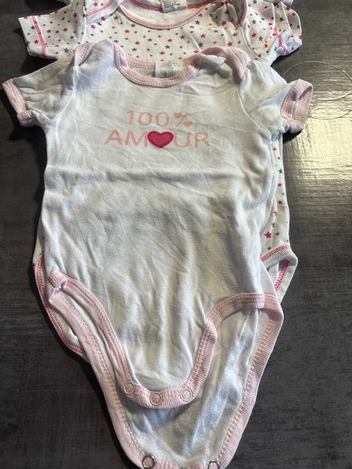 Bodies 12 mois manches courtes - photo numéro 2