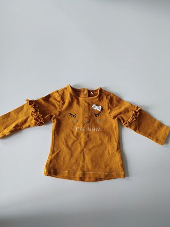 Tee shirt manches longues 6 mois