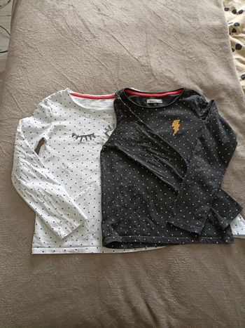 2 hauts manches longues a poids