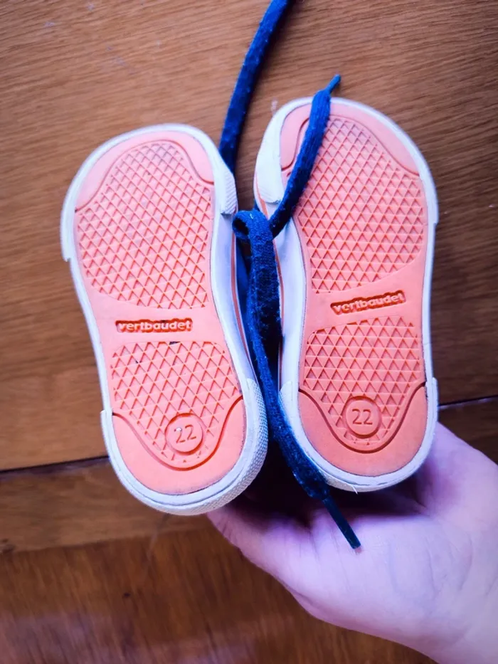 309577 chaussure bleu marine garçon 22 vertbaudet - photo numéro 4