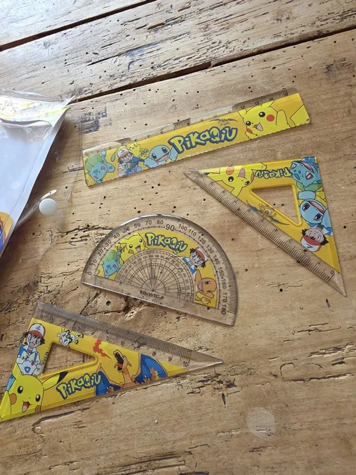 Kit géométrie Pikachu – petit mais super efficace - photo numéro 2