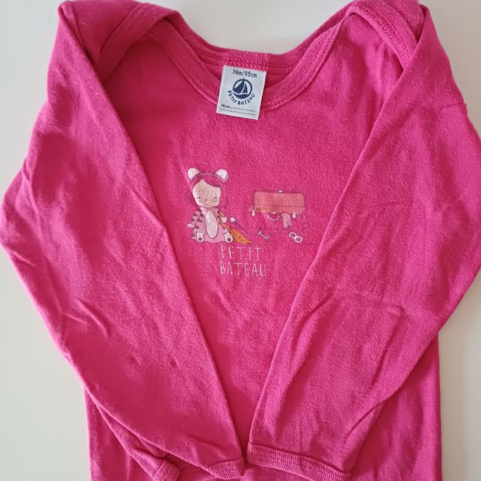 Lot bodie 36 mois Petit bateau - photo numéro 3