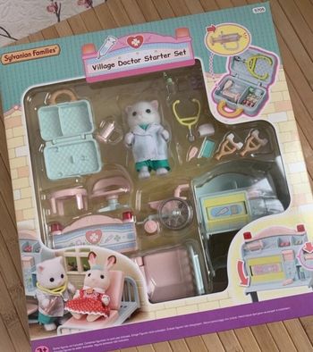 Village doctor set sylvanian families  5705