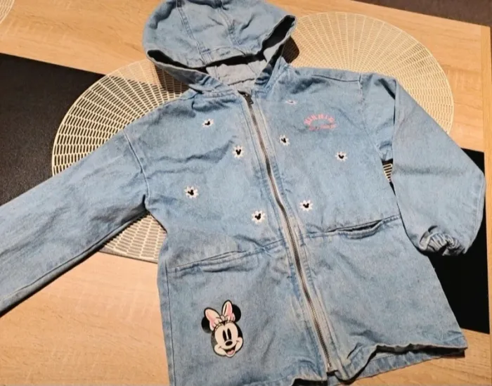 Veste en jeans, taille 8 ans, marque Disney Minnie - photo numéro 2