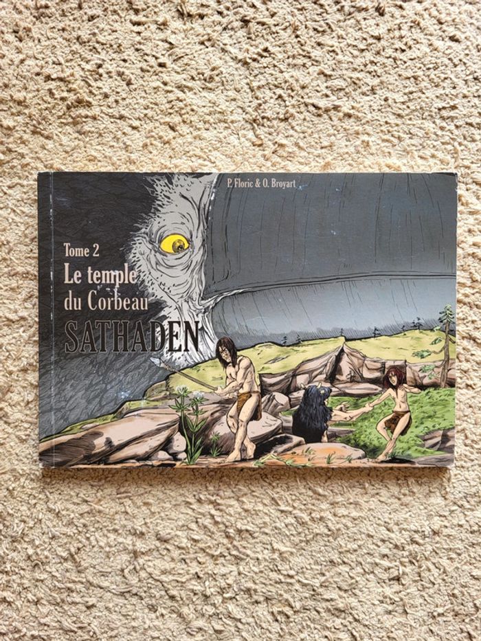 Lot de 2 BD Sathaden Tome 1 Le rite de passage et Tome 2 Le temple du corbeau - photo numéro 10