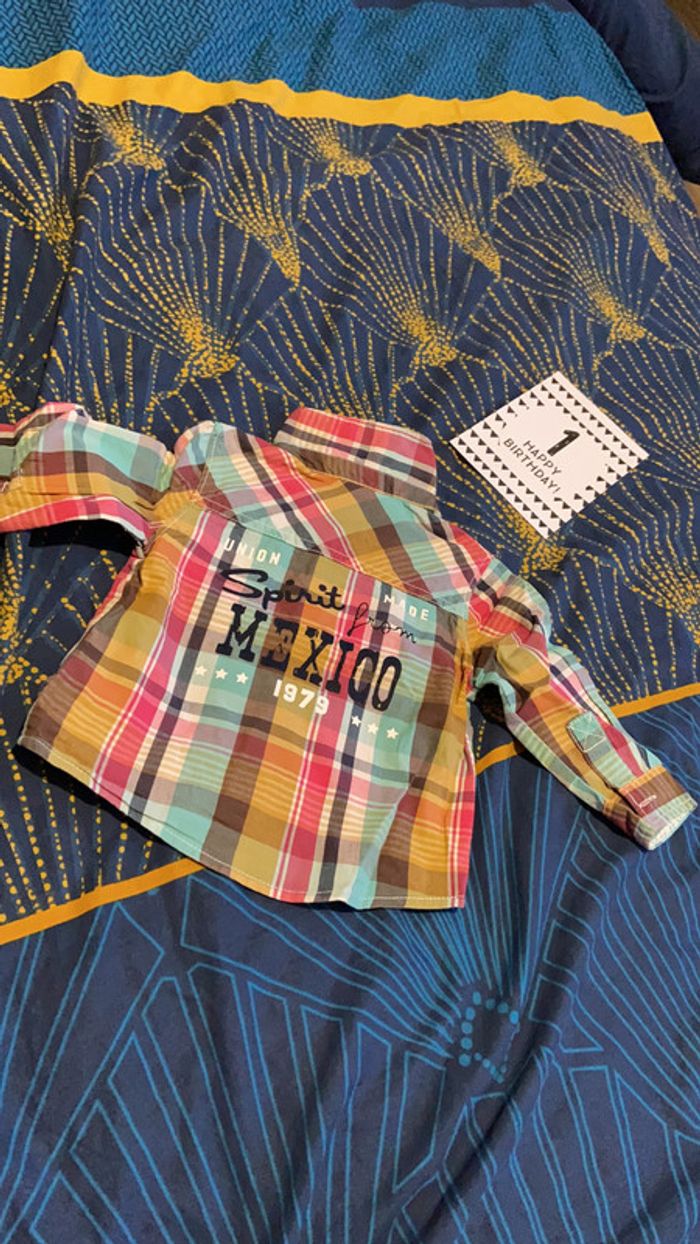 Chemise 12 mois 74 cm - photo numéro 2