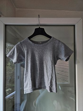 T-shirt gris vintage