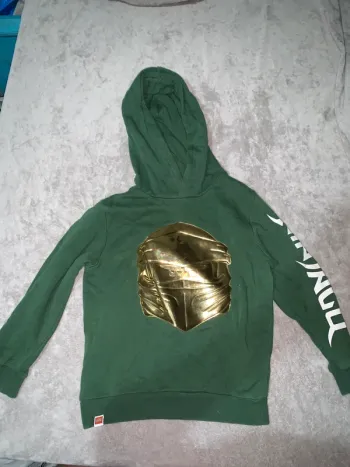 Sweat à capuche vert LEGO Ninjago pour enfant