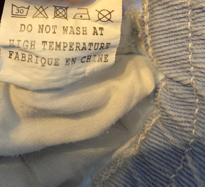 Jeans bleu ciel nuages S - photo numéro 10