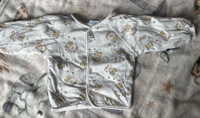 Gilet à boutons taille 1 mois