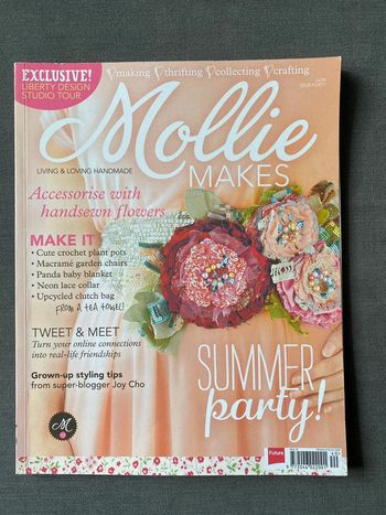 Magazine Mollie Makes numéro 40 version EN