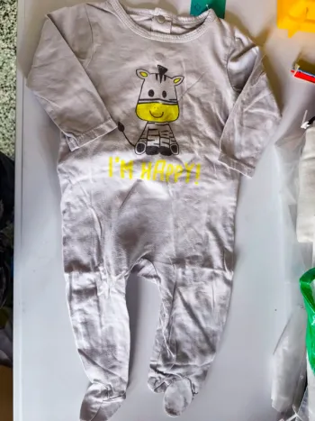 311860 pyjama gris garçon 6 mois