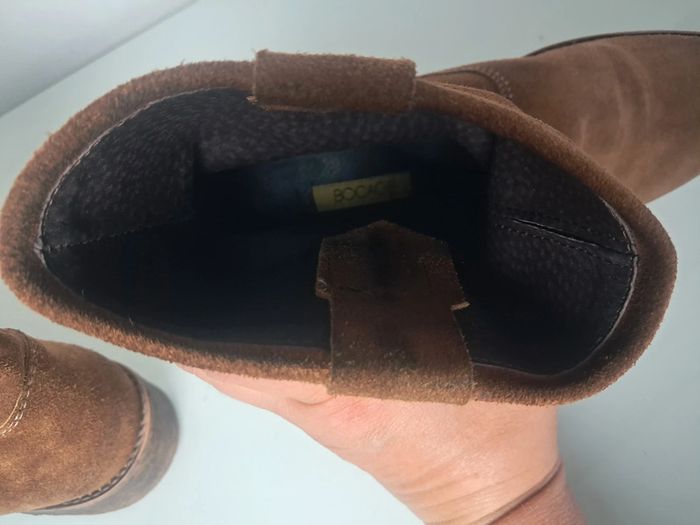 Bocage bottines low boots P.38 marron en cuir - photo numéro 10