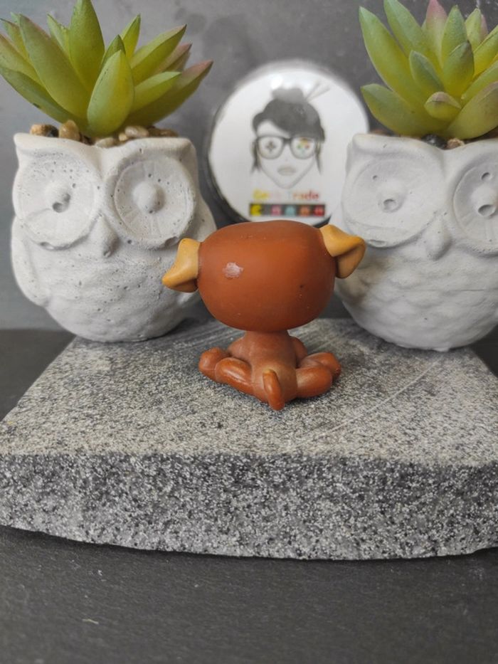 My Littlest Petshop Pet Shop LPS dog chien carlin 133 #geektradelpschien - photo numéro 3