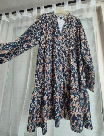 Robe casual fleurie