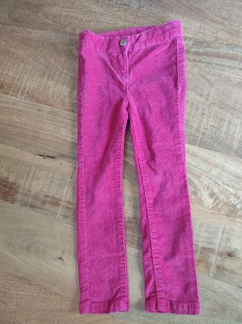 Pantalon slim velours TAO