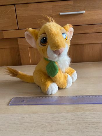 Peluche roi lion Simba King Disney Mattel 1993 lionceau plush