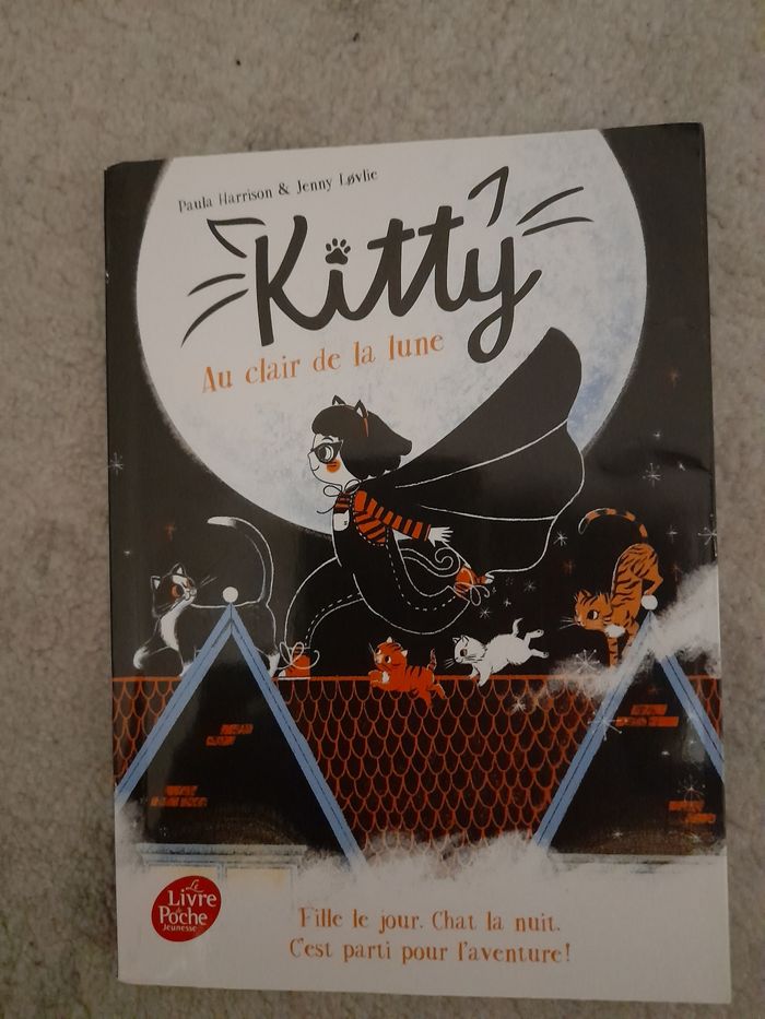 Livre Kitty au clair de la lune