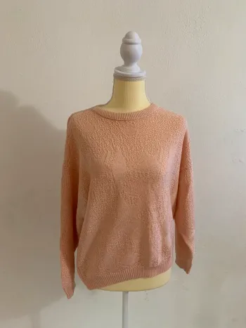Pull rose saumon – Taille L