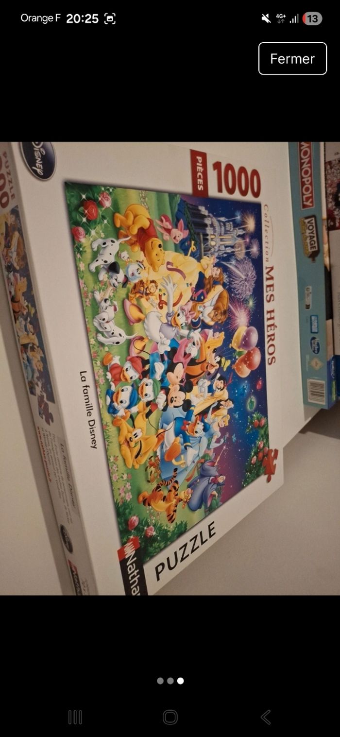 Puzzle disney collection 1000p - photo numéro 3
