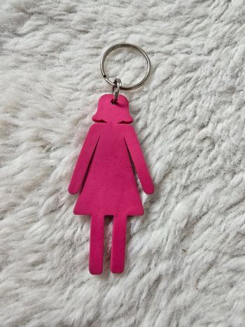 Porte clés femme