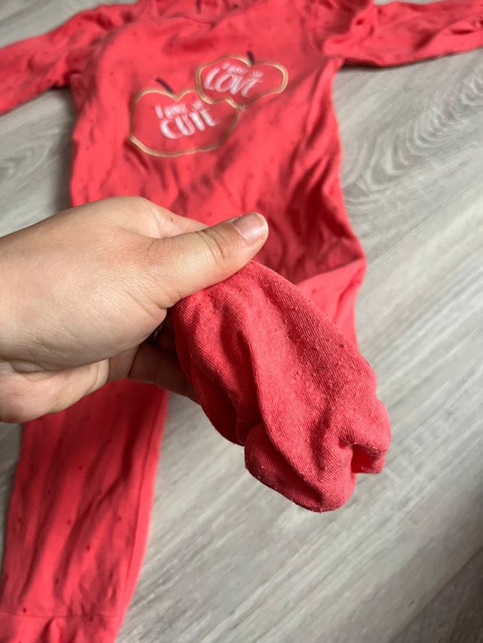 Pyjama bébé fille 1 pièce 18 mois - photo numéro 4