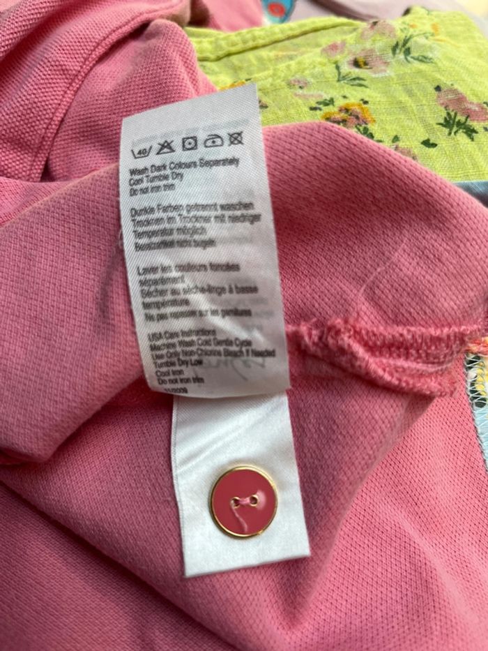Polo Joules rose  taille s - photo numéro 9