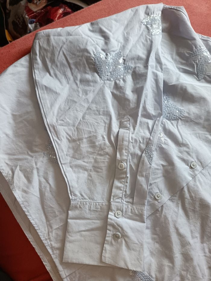 Chemise bleu ciel - photo numéro 3
