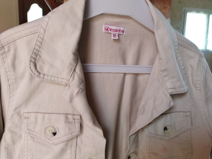 Veste en jean courte 12 ans - photo numéro 3