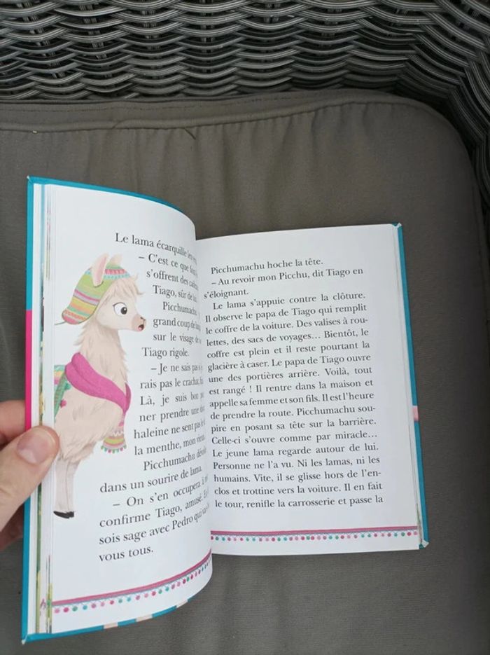 Livre "au pays des lamas : c est toi les héros" - photo numéro 4