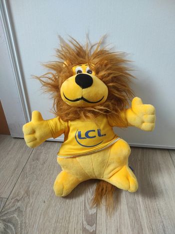 Peluche lion tour de France LCL