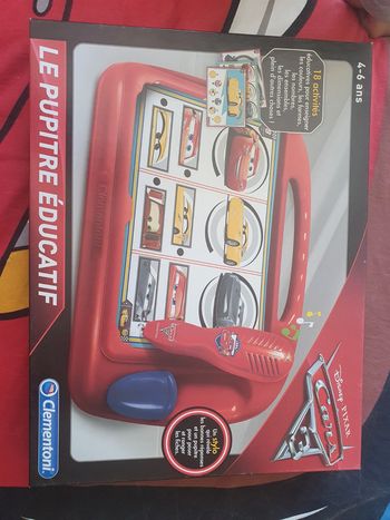 Pupitre éducatif cars 3